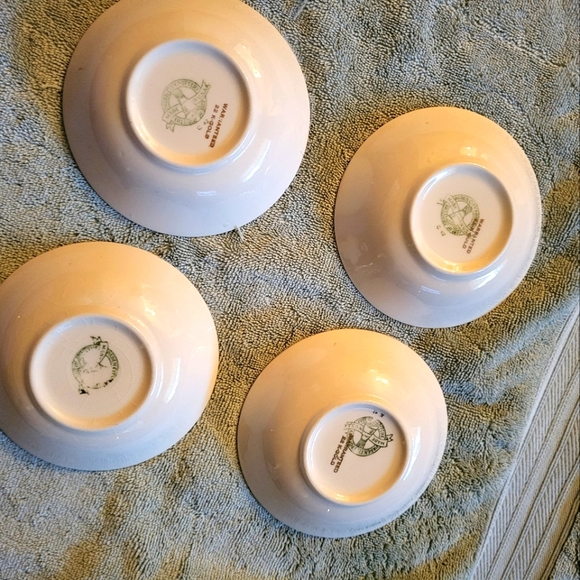 22K Warrented China Bowls 4ct - Picture 5 of 5